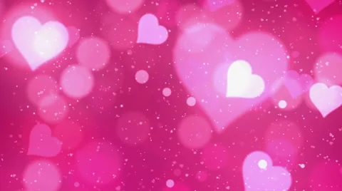 Pink Valentine Background Stock Footage 45997839