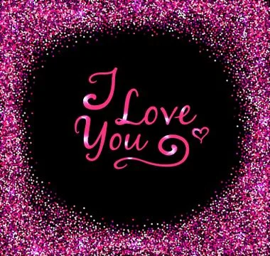 Pink Valentine background Stock Illustration