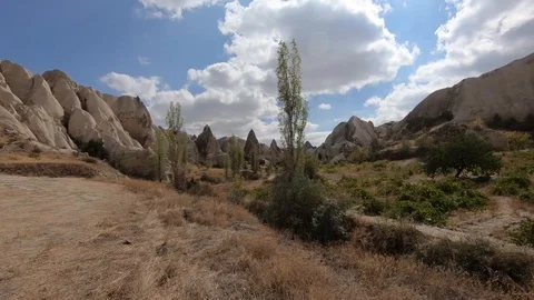 Pink valley Capрadocia Turkey Video stock 101960076