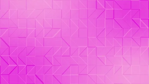 Pink various different shapes minimal geometrical futuristic background Stock Footage 302559808