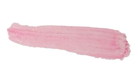 Pink vector art brush with glitter Stock Illustration