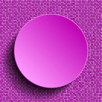 Pink vector circle. Sequin background. Eps 10. Stock Illustration