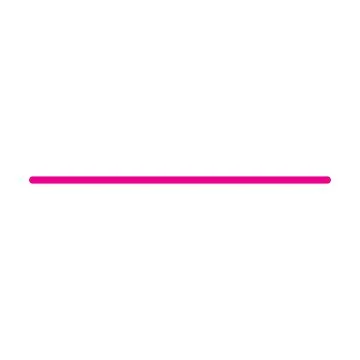 Pink vector line isolated on white background Stock Illustration