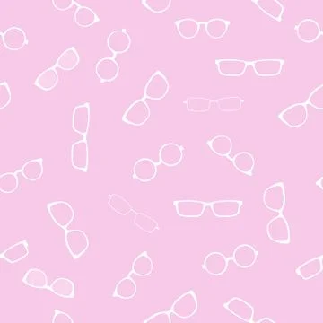 Pink Vector Seamless Pattern Illustrazione stock