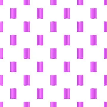 Pink vertical line blocks seamless pattern background Stock Illustration