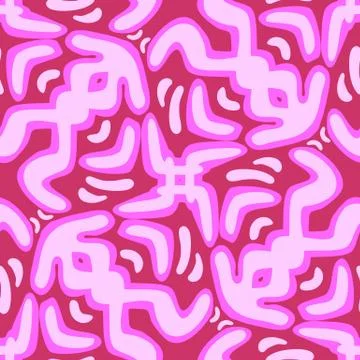 Pink Vibration Pattern イラスト素材