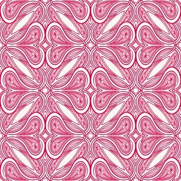 Pink vintage pattern Stock Illustration