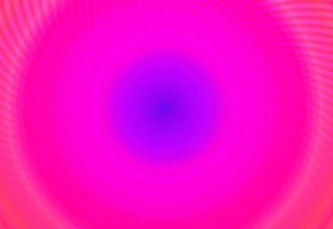 Pink &amp; Violet Circular Stripes Motion Gradient Background Stock Illustration