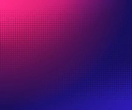 Pink violet dot halftone gradient background Illustrazione stock