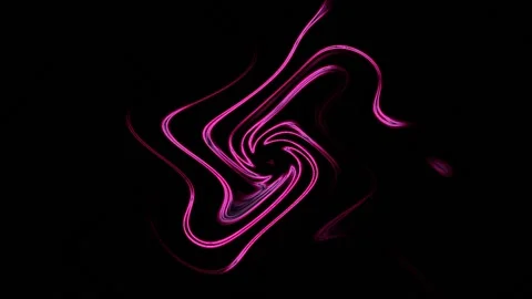 Pink Vortex On A Black Background Stock Footage 131332747