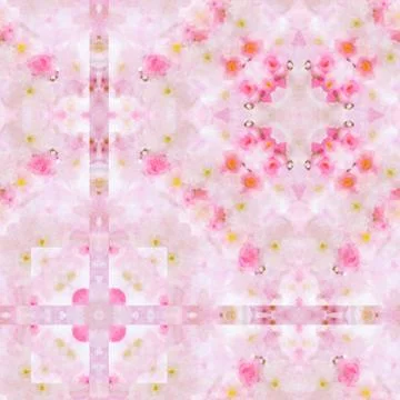 Pink Wallpaper Pattern Stock-Illustration