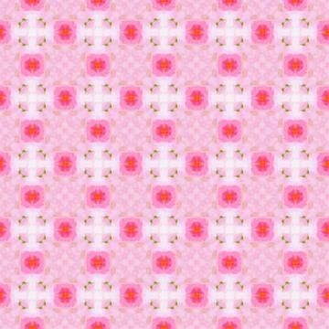 Pink Wallpaper Pattern Stock-Illustration