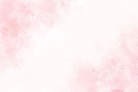 Pink watercolor background abstract texture with color splash design Illustrazione stock