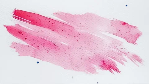 Pink Watercolor Brush Texture Background Seamless Loop 库存影片 328305449