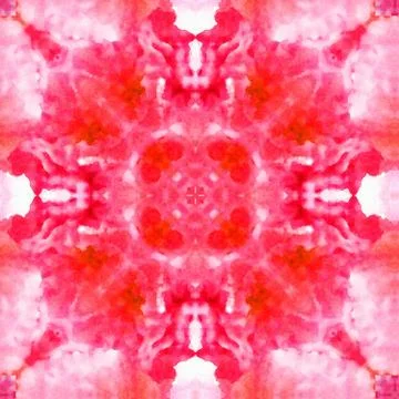 Pink Watercolor Pattern Stock-Illustration
