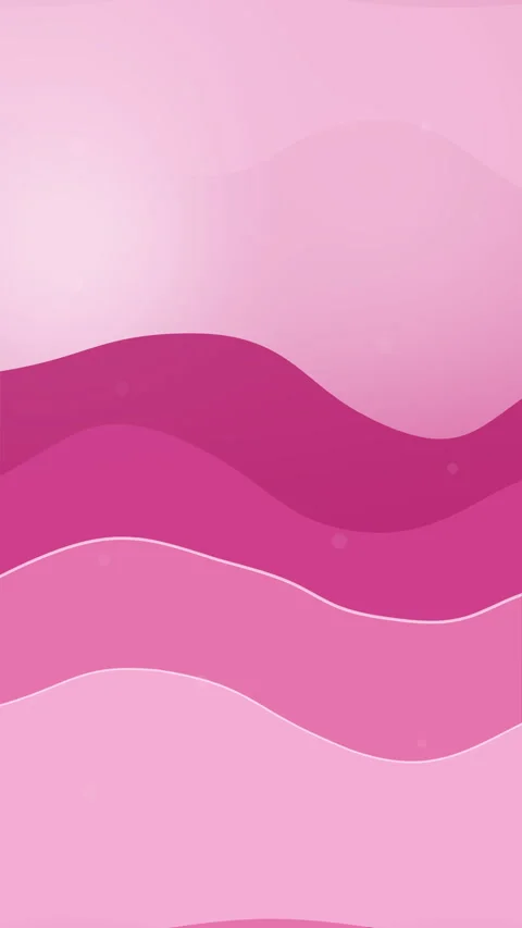 Pink wave background loop, motion graphic texture, abstract pattern Stock Footage 346739280
