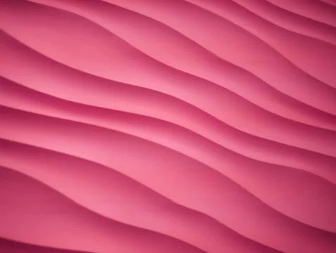 Pink waved pattern close up. abstract textured pink painted backgroung Stock Photos