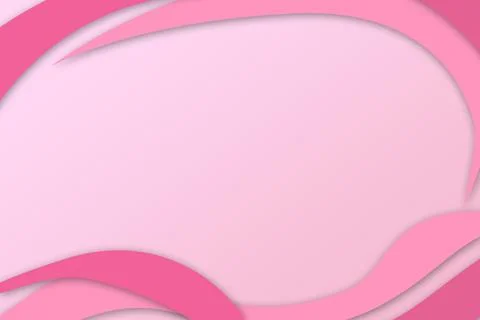 Pink waves background Stock Illustration