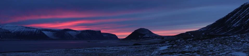 Pink Waves in Sky Stock Photos
