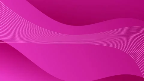 Pink Wavy Lines Abstract Loop Background. Stock Footage 286775874
