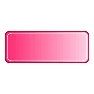 Pink web button design element for user interface Stock Illustration