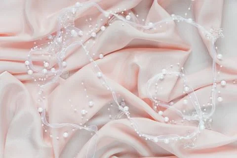 Pink wedding background Stock Photos