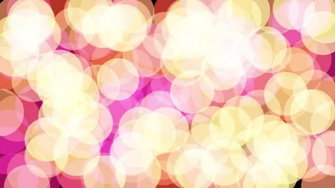 Pink White Bokeh Lights - Soft Abstract Celebration Overlay 4K Stock Footage 346330583