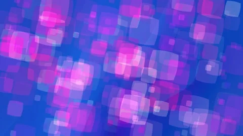 Pink white tile motion in blue background Stock Footage 204038257