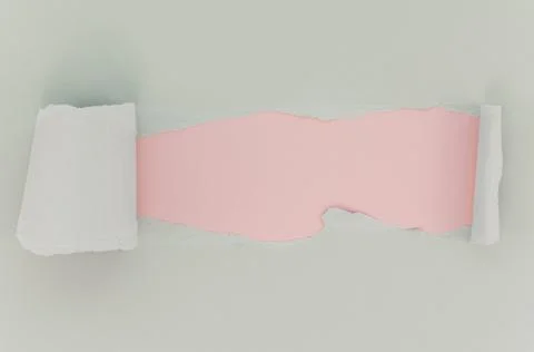 Pink white torn paper surface . High quality and resolution beautiful photo Stock Photos
