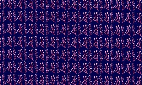 Pink wild leaf with purple background Stock Illustration