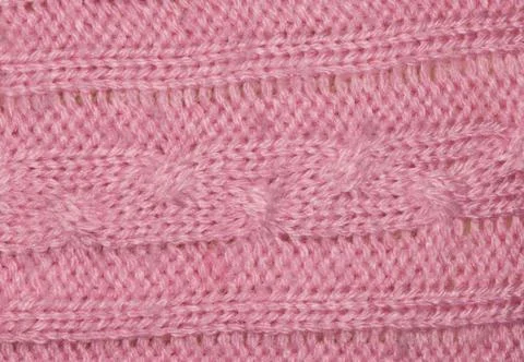 Pink wool Stock Photos