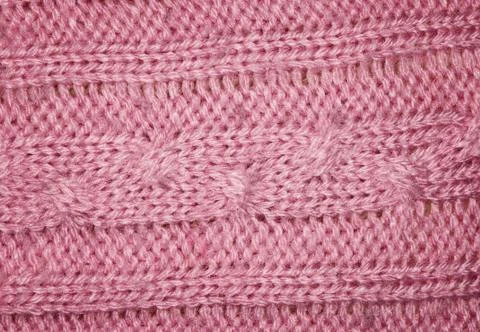 Pink wool Stock Photos