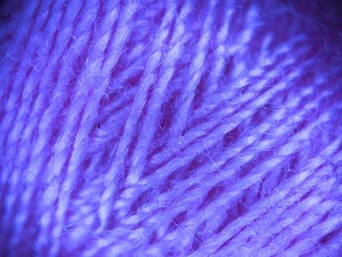 Pink yarn thread texture close up macro concept for knitting, textile industry, Stock Photos