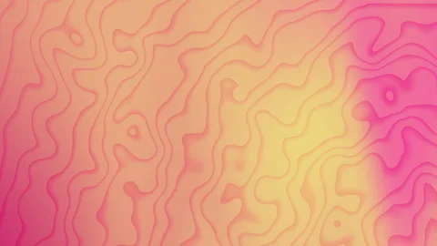 Pink Yellow Abstract Pattern Wallpaper 動画素材 340747759