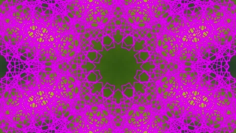 Pink Yellow Green Abstract Pattern Video stock 73587210