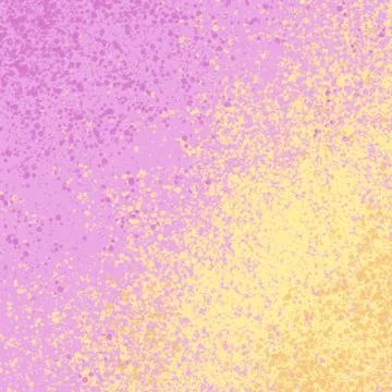 Pink Yellow Speckled Gradient Abstract Background Stock Illustration