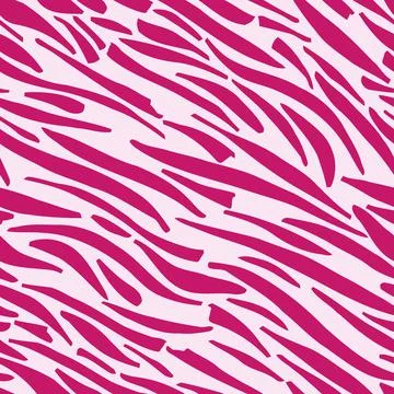 Pink zebra print skin vector illustration design. Illustrazione stock