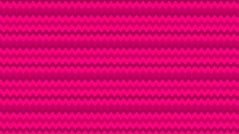 Pink zigzag pattern background loop moving left. Simple zig zag regular com.. Stock Footage 247021119