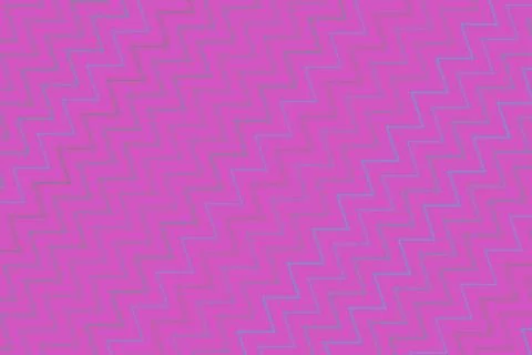 Pink zigzag pattern on purple background 스톡 일러스트