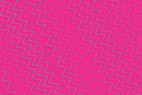 Pink zigzag pattern with vibrant colors and abstract style 스톡 일러스트