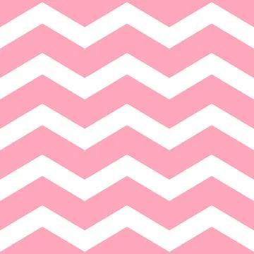 Pink zigzag seamless pattern. Chevron fabric texture. Abstract zig zag Stock Illustration