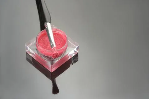 Pinkgloss1 Stock Photos