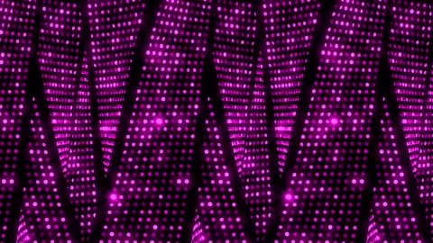 Pinkn studio decor wall screen background video loop 3d rotating columns 4k Stock-Footage 241331825