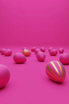 Pink,ostereier,magenta,rosa,osterei *** pink,easter eggs,pinks,easter egg ... Stock Photos