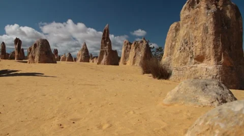 Pinnacle Desert Stock Footage 8766065