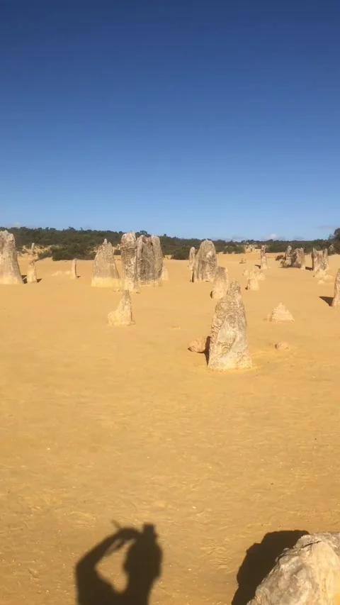 The Pinnacle Desert , West Australia Stock Footage 330234615