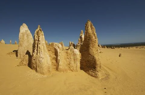 Pinnacles Desert 1 Stock Photos