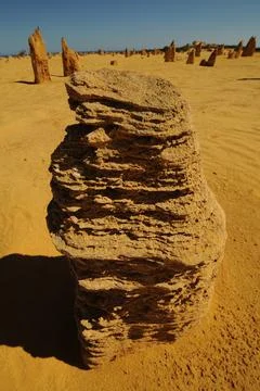 Pinnacles Desert 3 Stock Photos