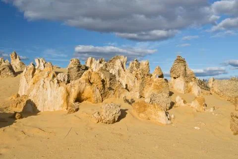 The pinnacles Stock Photos