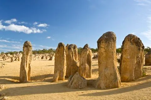 The pinnacles Stock Photos